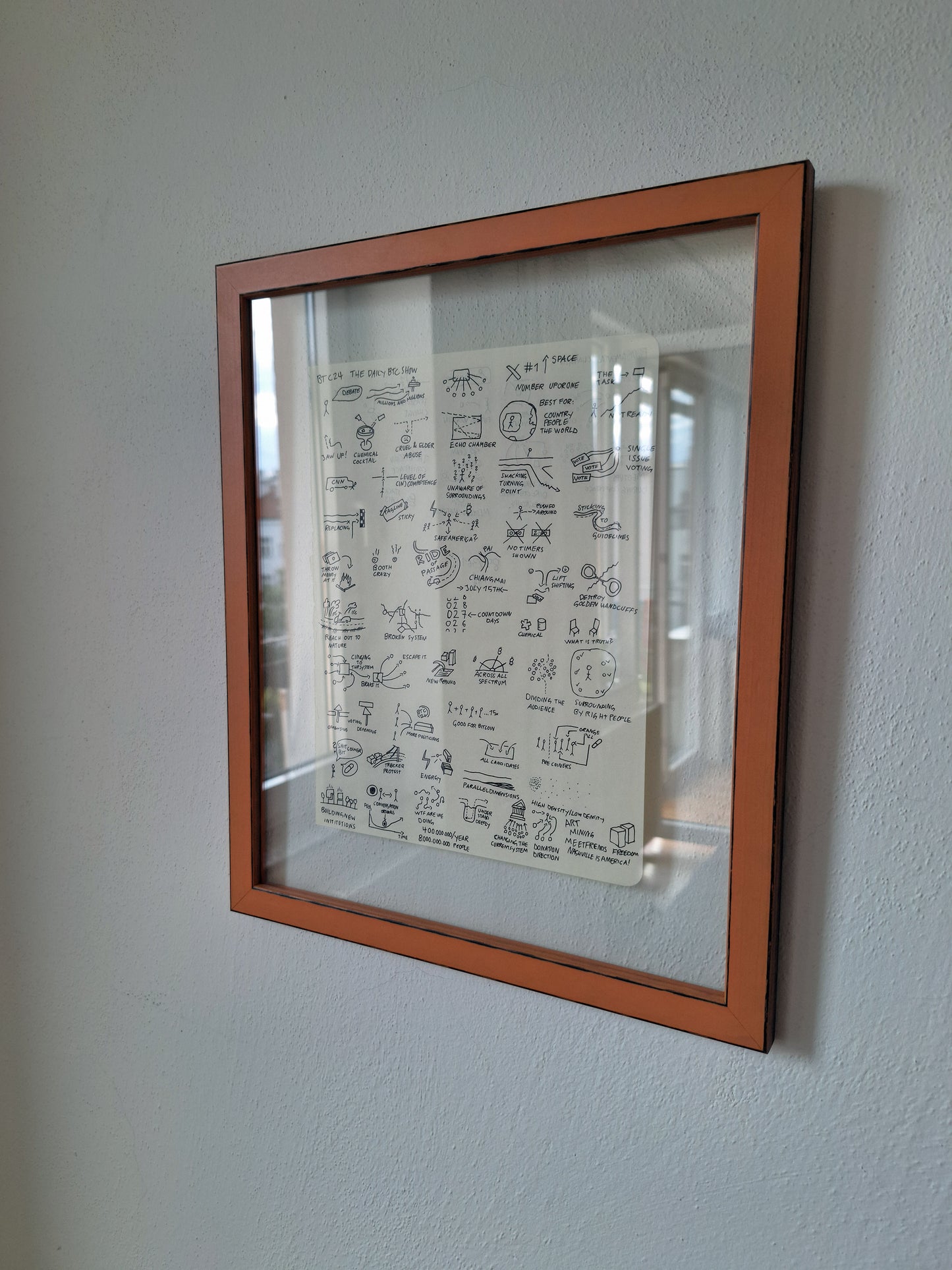 Original: Hand-Drawn Art Inspired by The Daily BTC Show
