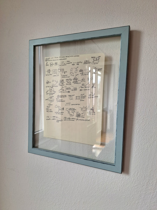 Original: Bitcoin Insights - Hand-Drawn Art Inspired by Peter McCormack and Lyn Alden